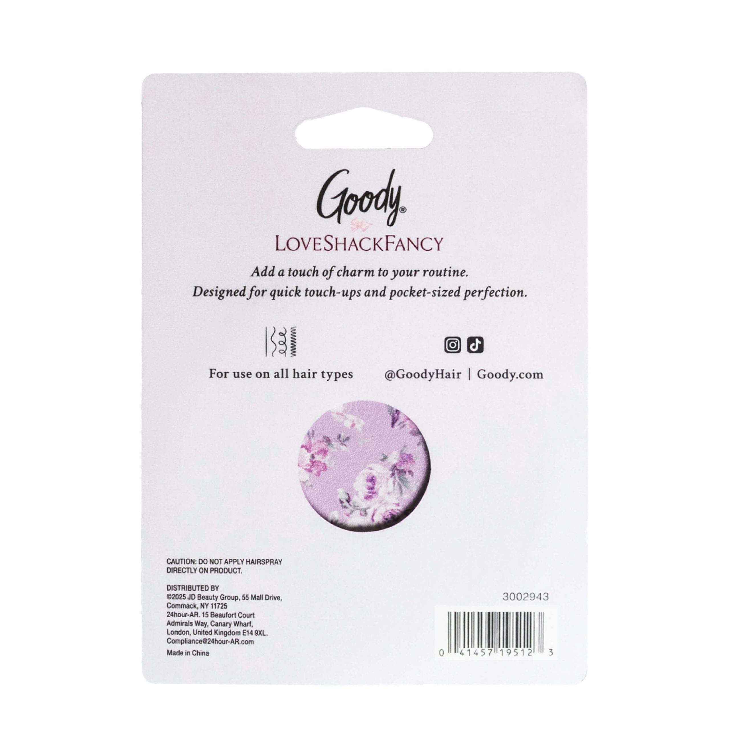 Goody x LoveShackFancy Compact Mirror - Happy Thoughts - 1ct - Image 5