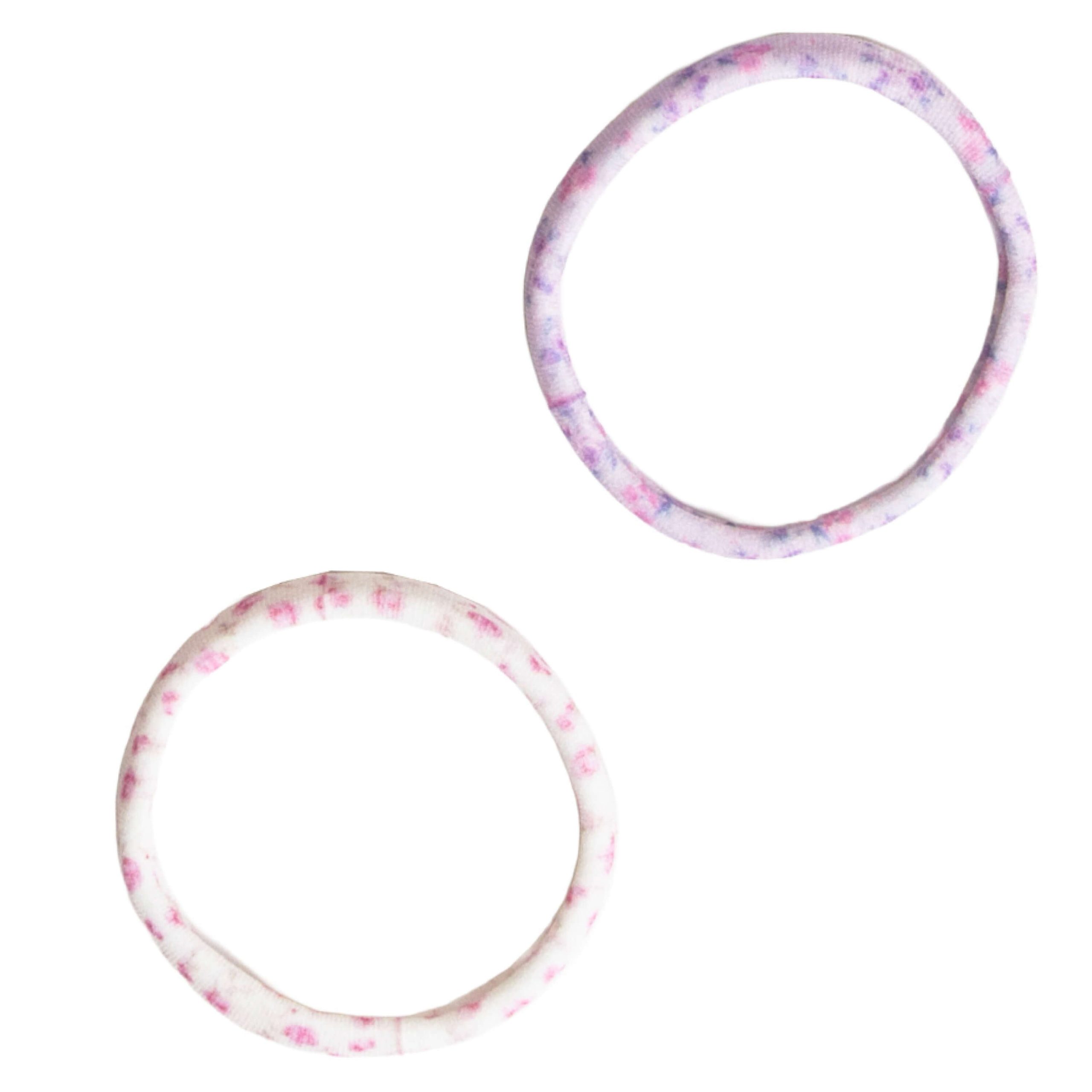 Goody x LoveShackFancy Seamless Elastics - Happy Thoughts & Ribbon Rosa - 10ct - Image 2