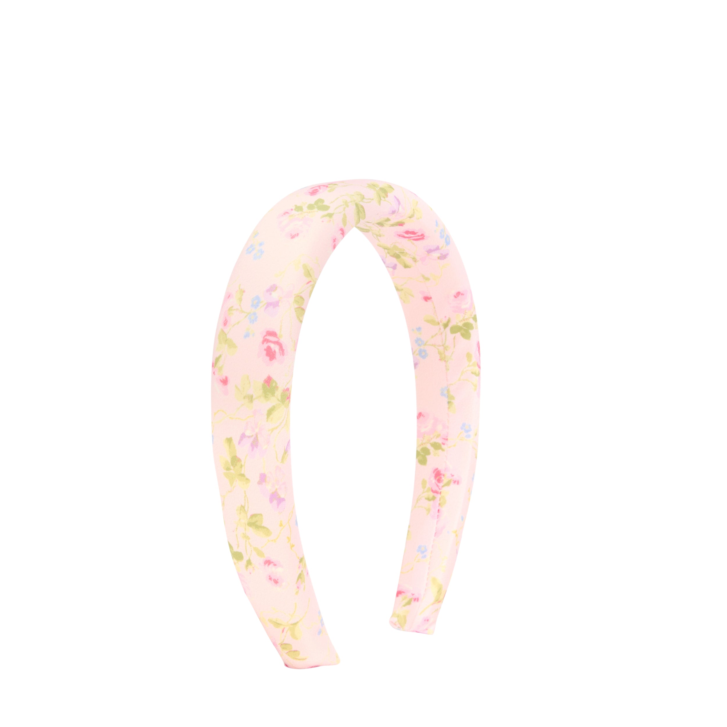 Wet Brush × Hill House Puffy Headband - Pink Bluebonnet Floral - Image 2