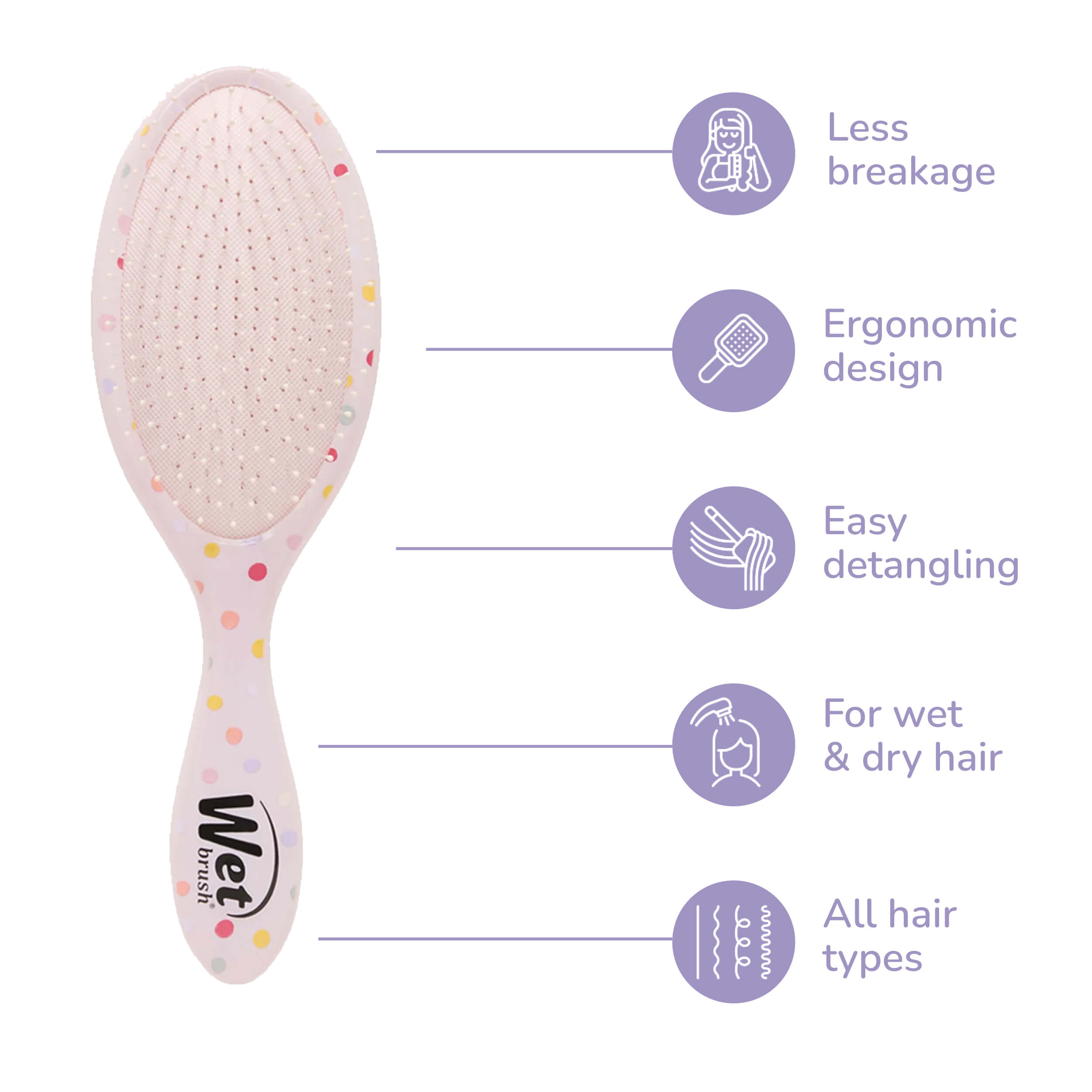 Wet Brush x Disney Original Detangler - Hello Minnie - Image 4