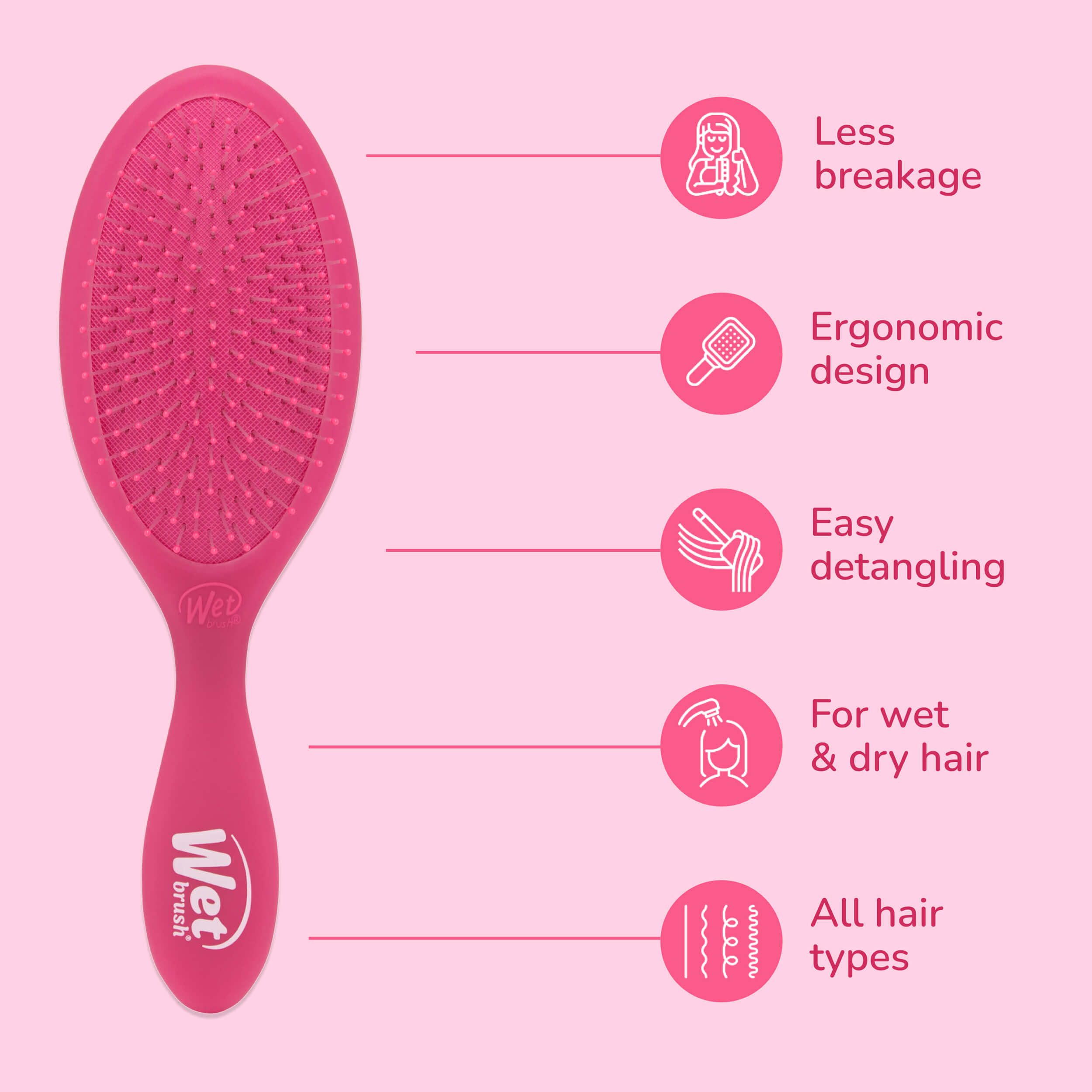 Original Detangler - Frost Pink - Image 4