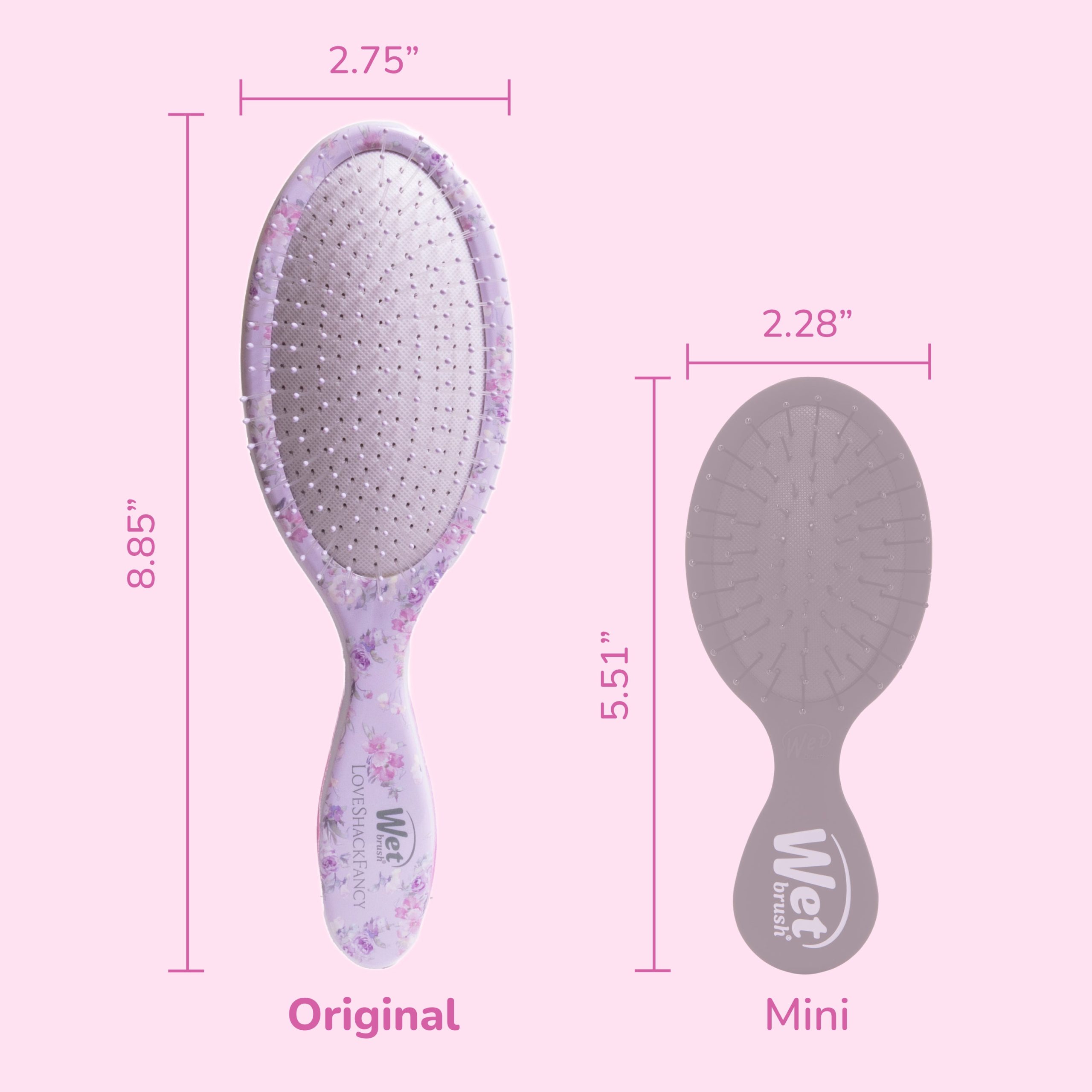 Wet Brush x LoveShackFancy Original Detangler - Happy Thoughts - Image 5