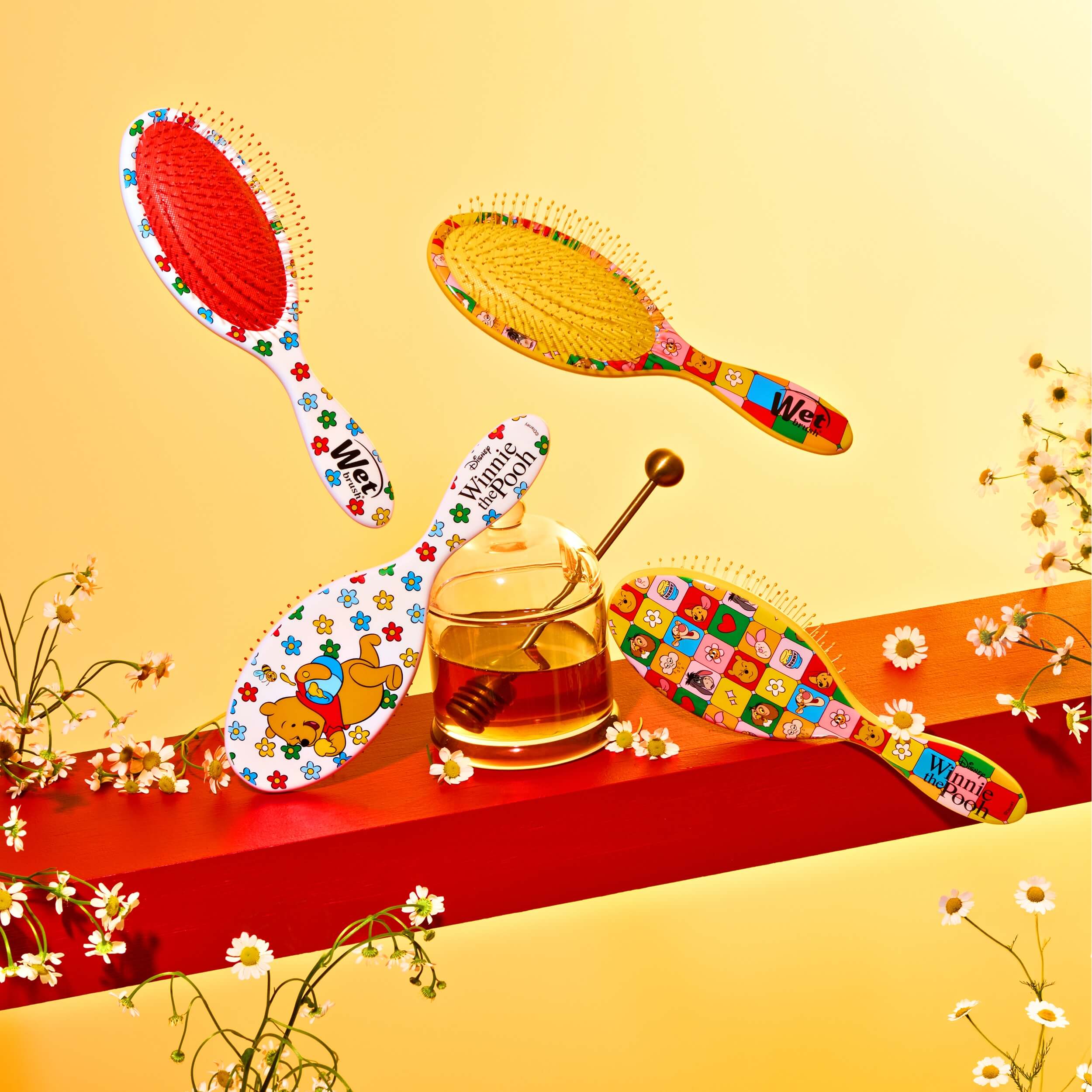 Wet Brush x Disney Winnie the Pooh Original Detangler - Hunny Pooh - Image 10