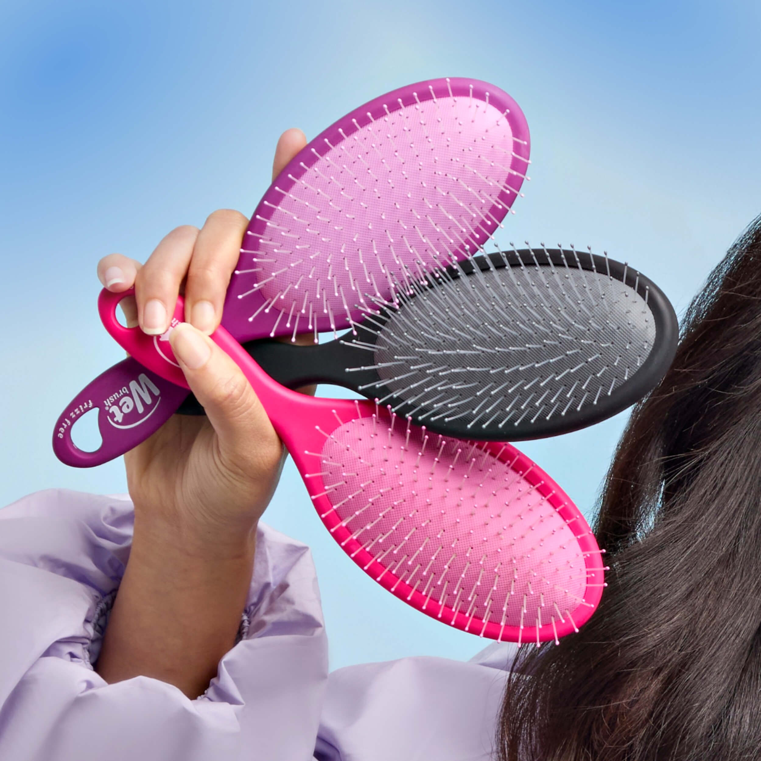 Frizz-Free Detangler - Purple - Image 10