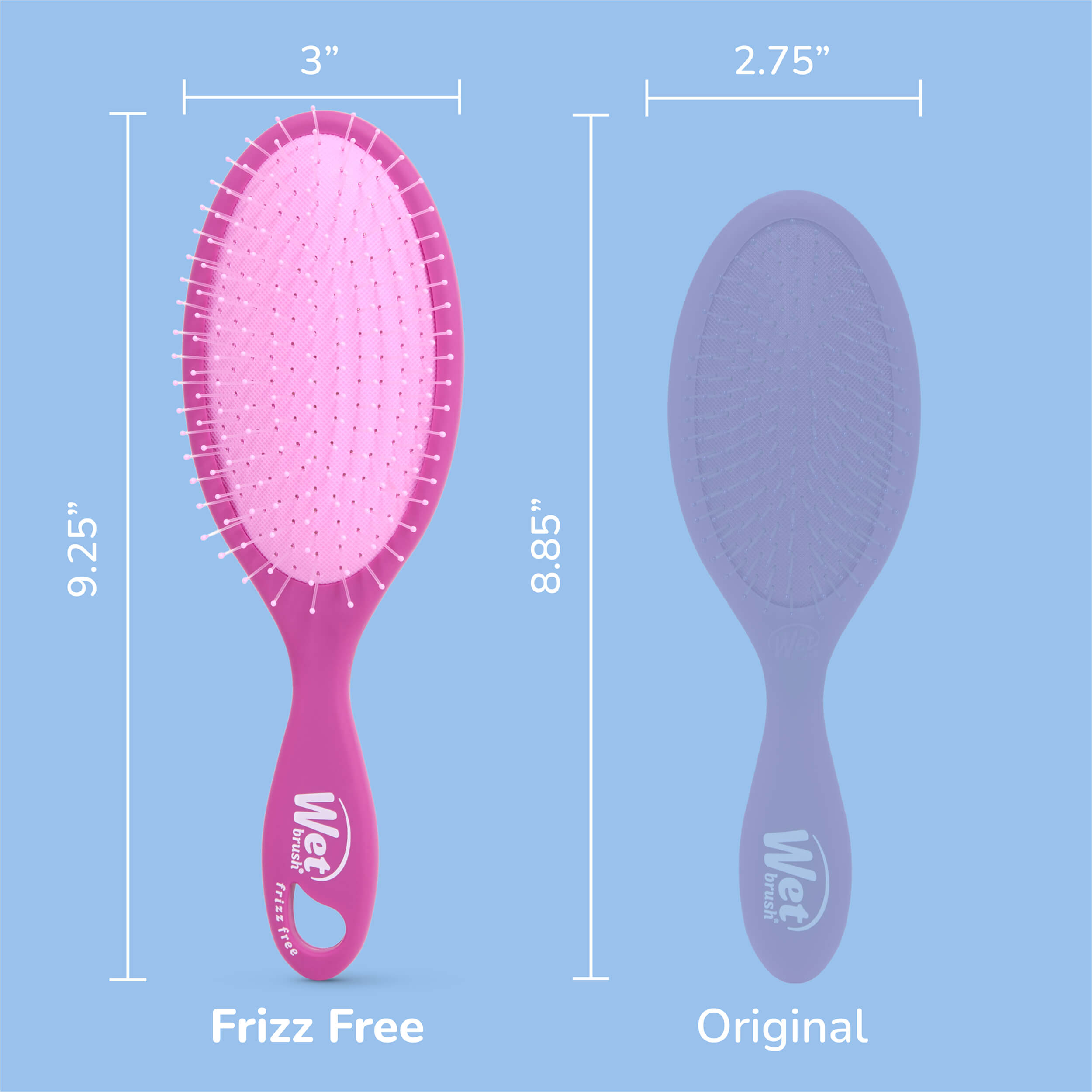 Frizz-Free Detangler - Purple - Image 8