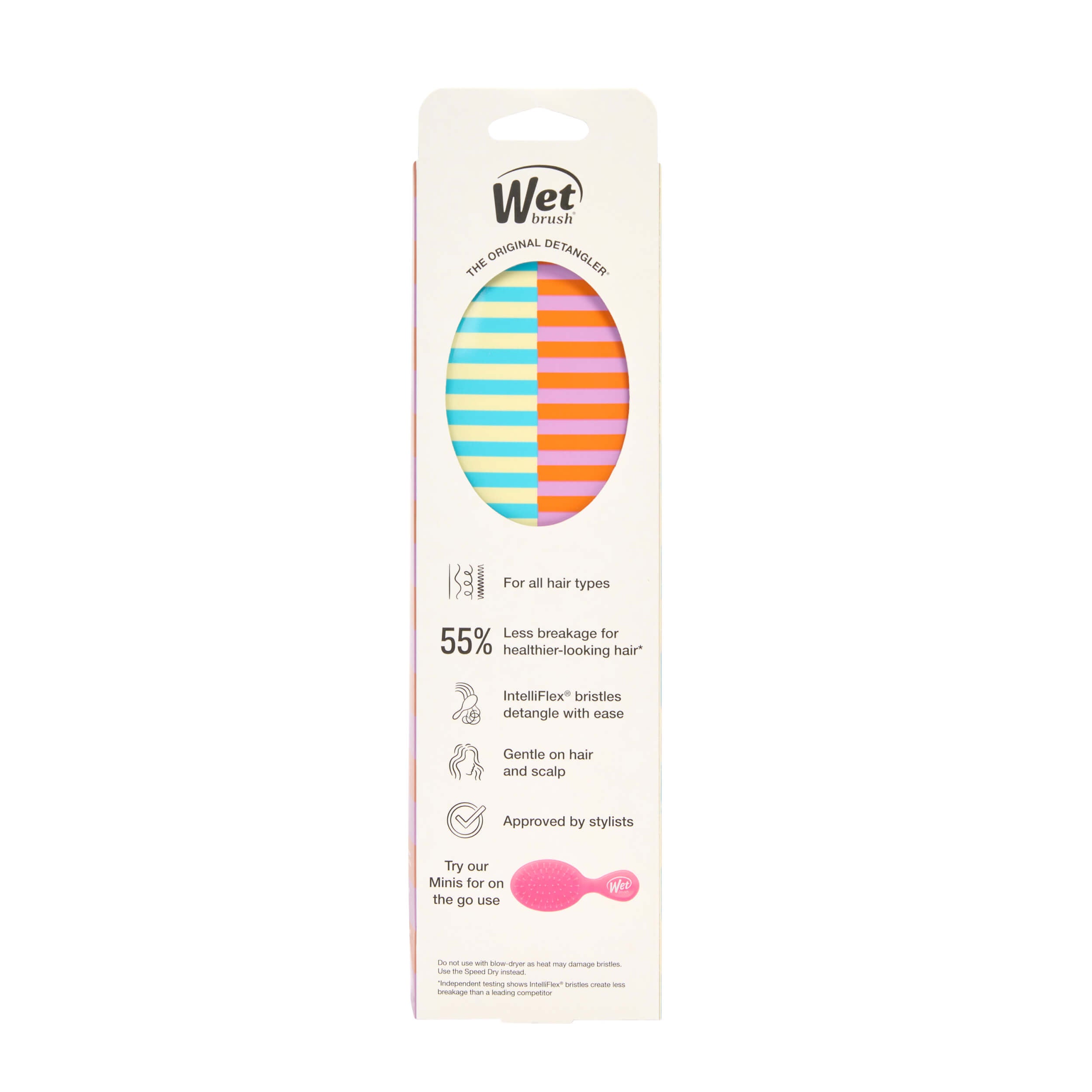 Retro Sport Original Detangler - Cream All-Star Stripe - Image 10