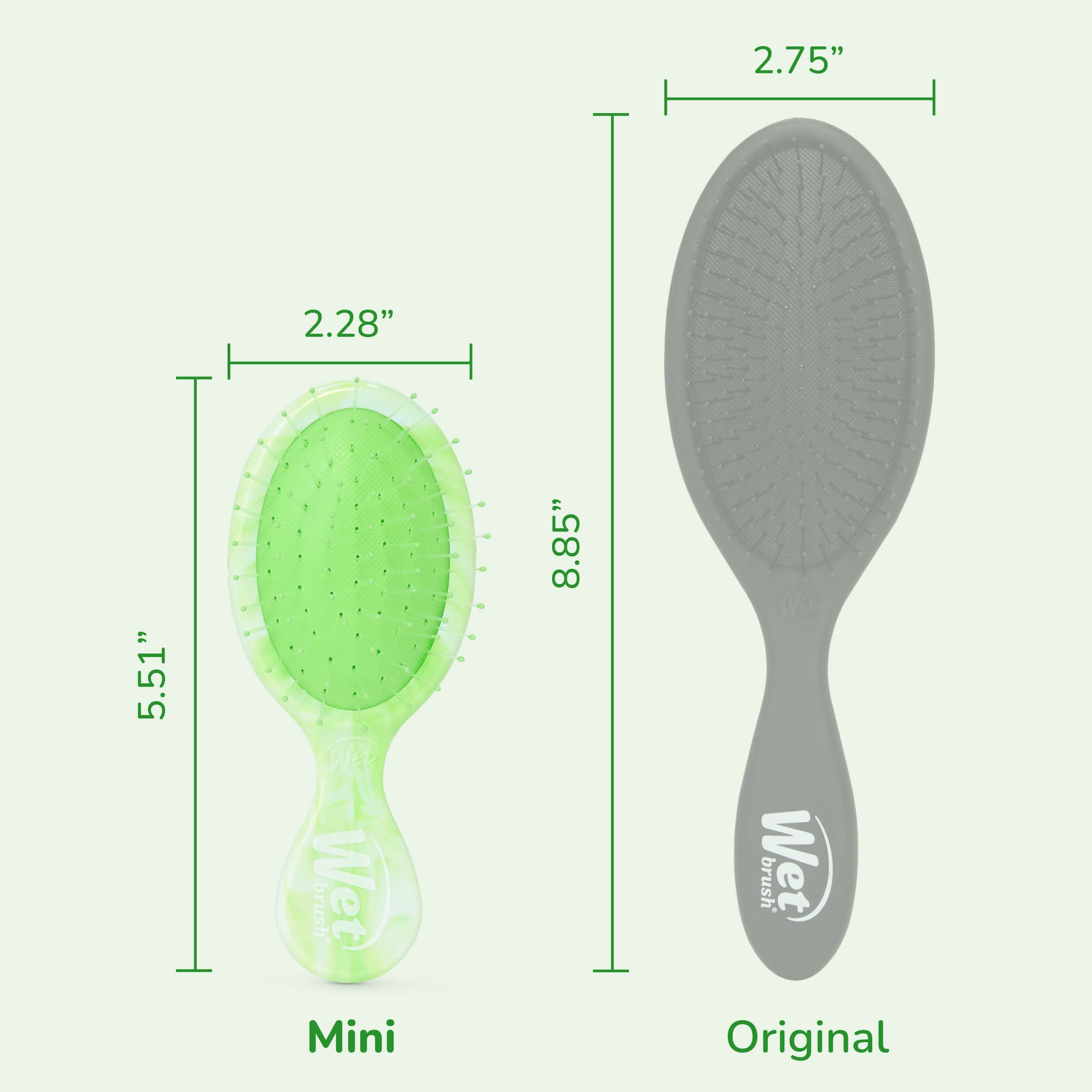 Summer Treat Mini Detangler - Key Lime - Image 6