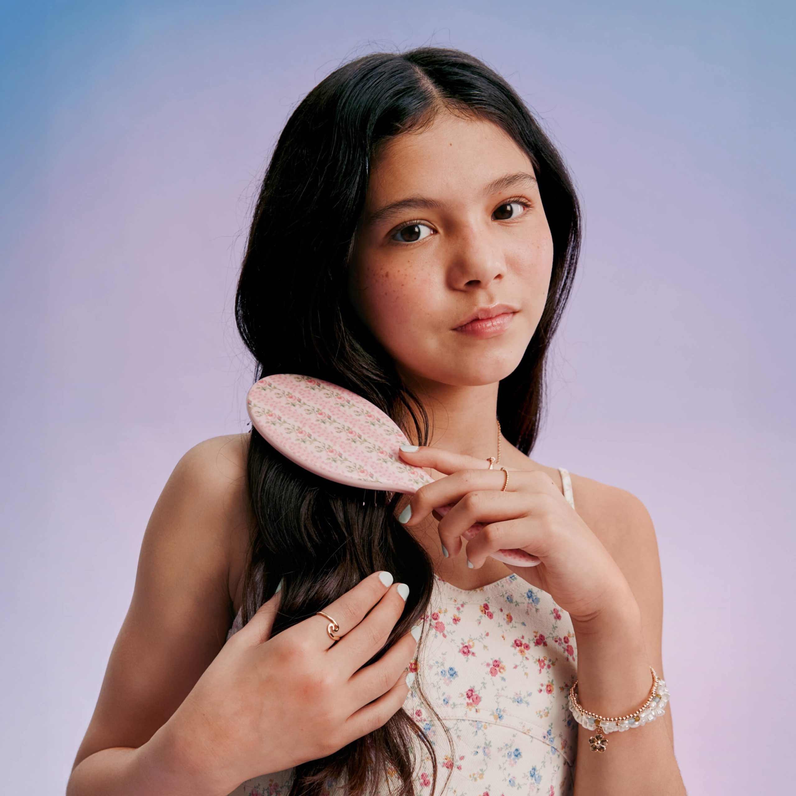 Wet Brush x LoveShackFancy Original Detangler - Blooming Heirloom - Image 5