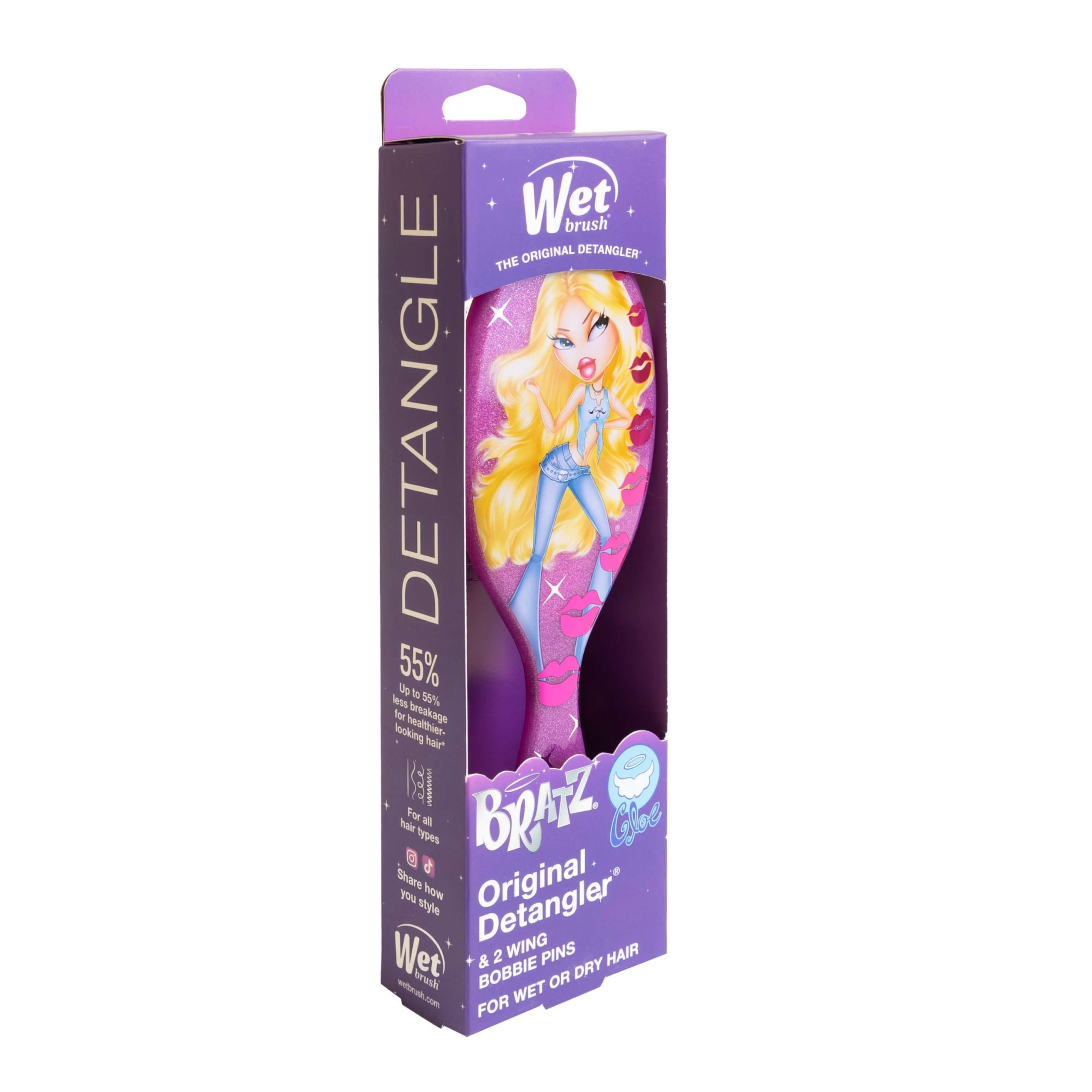 Wet Brush x Bratz Original Detangler & Wing Bobby Slide Kit - Cloe - Image 12