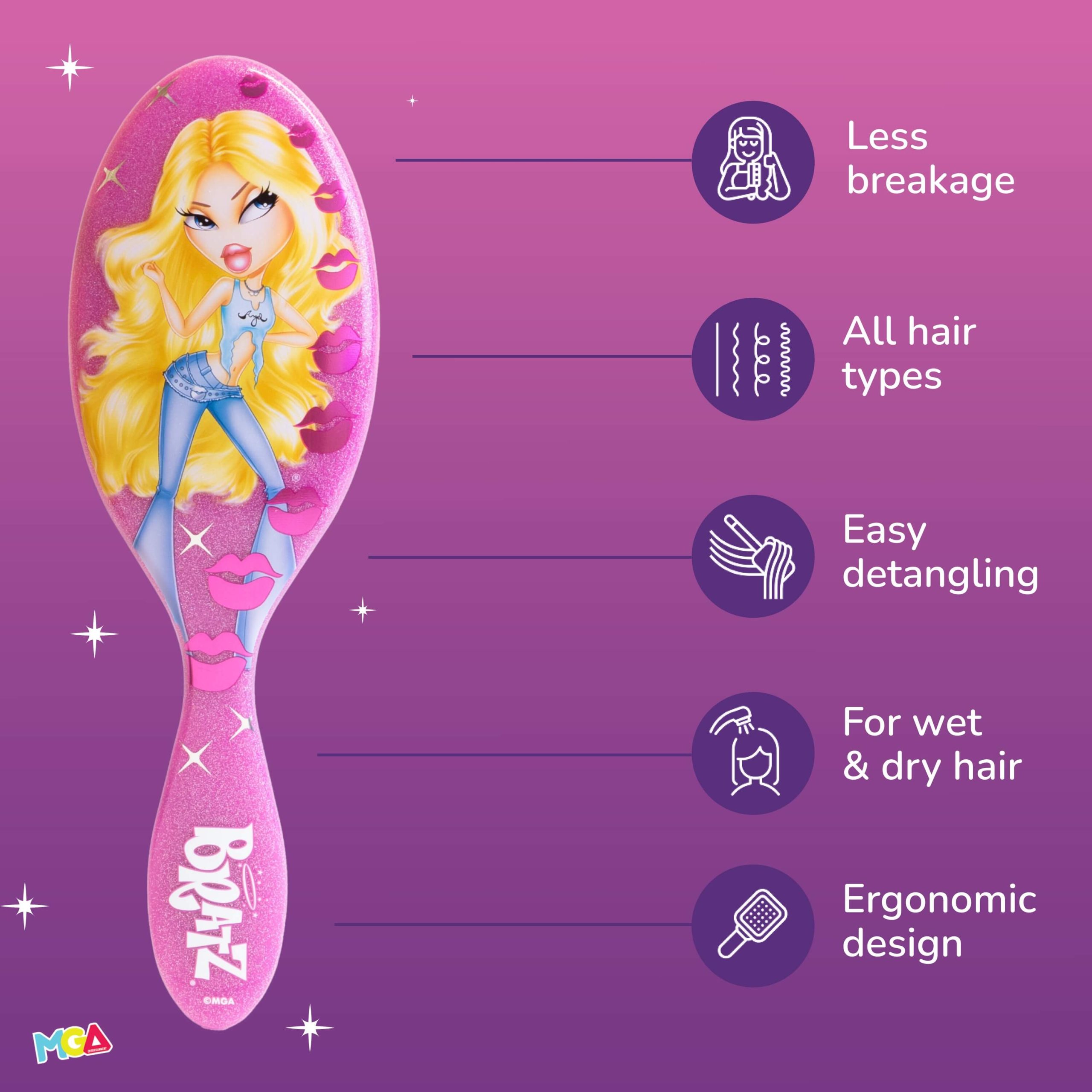 Wet Brush x Bratz Original Detangler & Wing Bobby Slide Kit - Cloe - Image 6